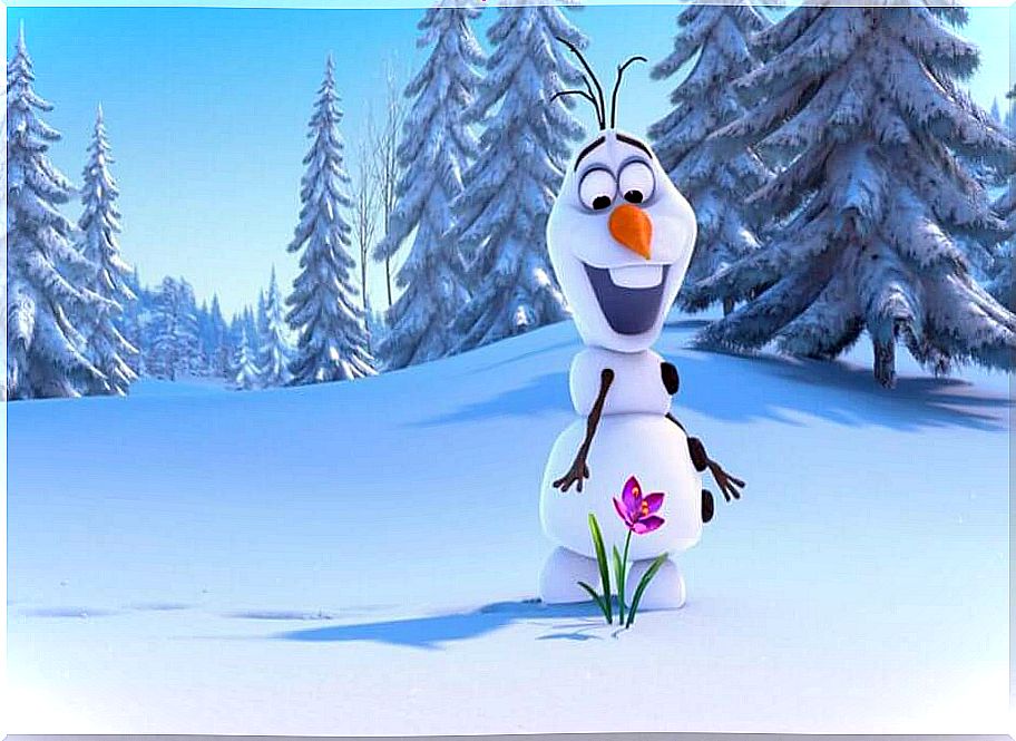 Frozen  Olaf the snowman