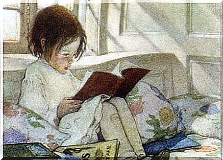 girl reading