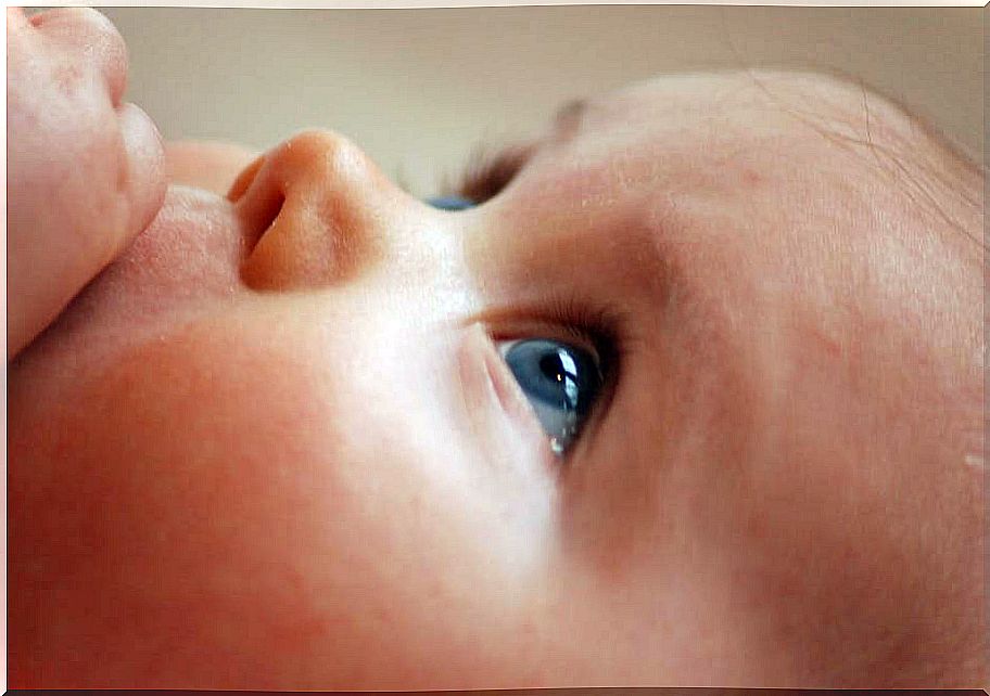 Routine checkups help detect lost gaze in babies.