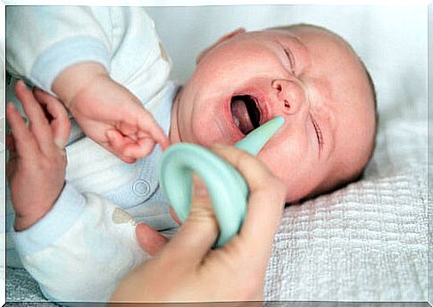 Babies need to be helped to clean their snot.