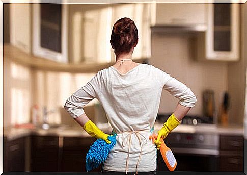 Housework is an addition to a mother's day who also has a job.