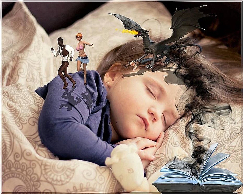 Reading feeds children's imaginations and dreams