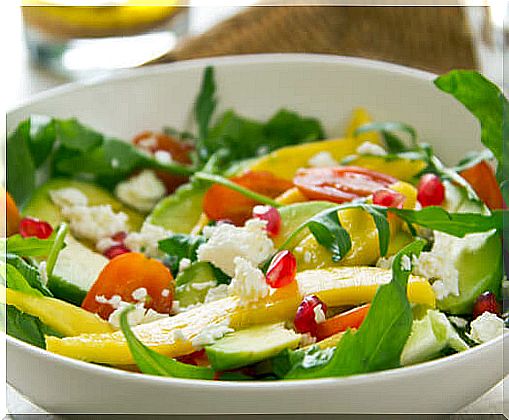 Avocado Hand Salad is an excellent option for preparing recipes during the first trimester of pregnancy.