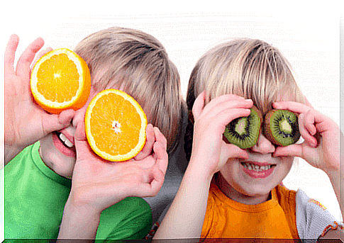 Fruits and vegetables contribute to proper oral hygiene for children and adults